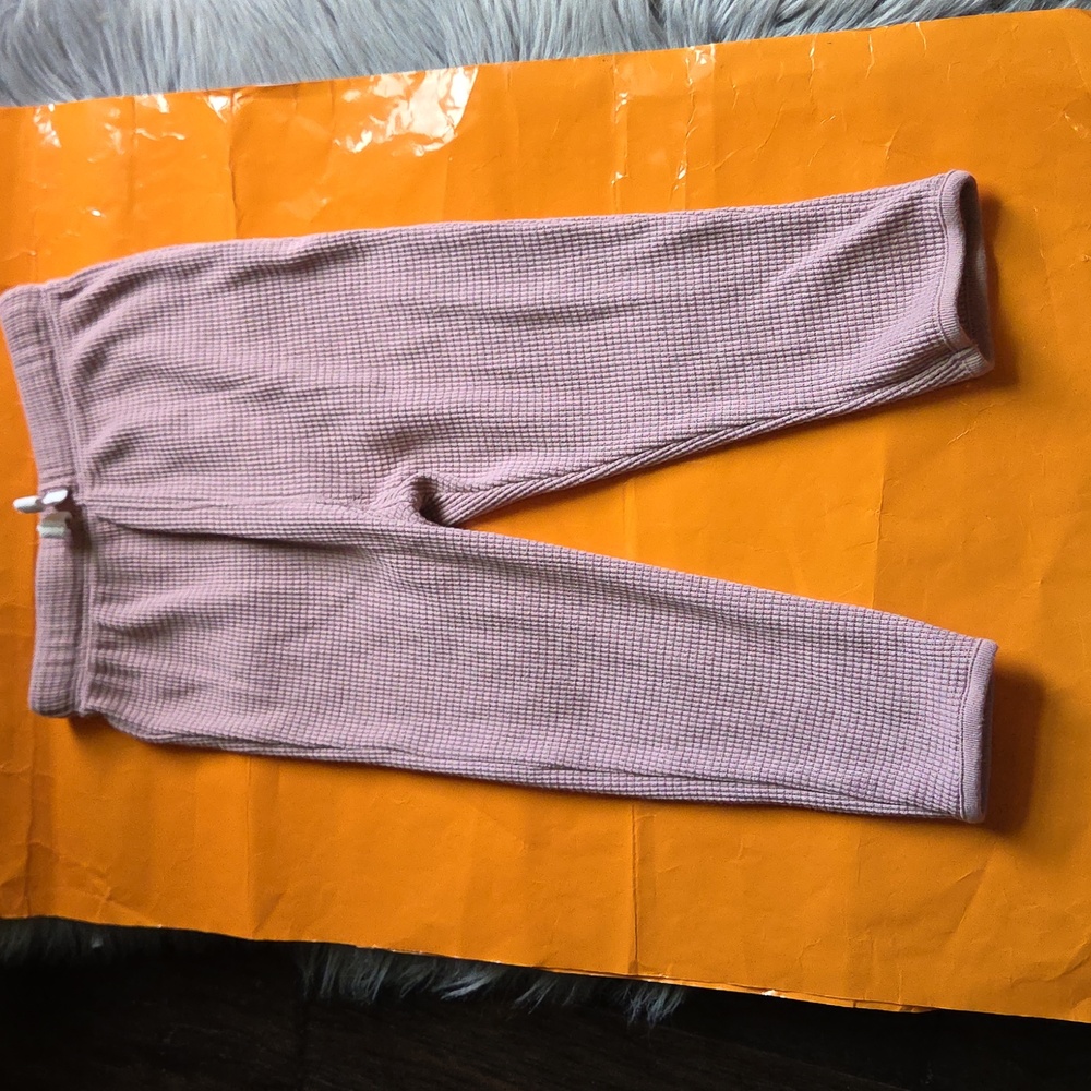 Little Co By Lauren Conrad Toddler Girl Waffle Knit Pant/legging Pink